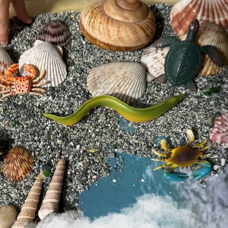 Сенсорная коробка Море
